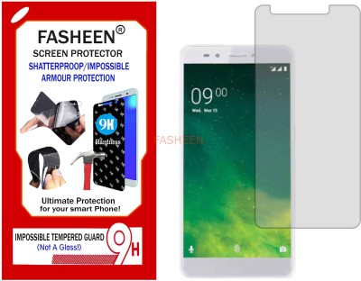 Fasheen Tempered Glass Guard for LAVA Z10 (Flexible Shatterproof)(Pack of 1)