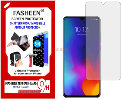 Fasheen Tempered Glass Guard for LENOVO K10 (Flexible Shatterproof)(Pack of 1)