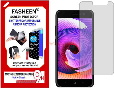 Fasheen Tempered Glass Guard for KARBONN AURA SLEEK PLUS (Flexible Shatterproof)(Pack of 1)