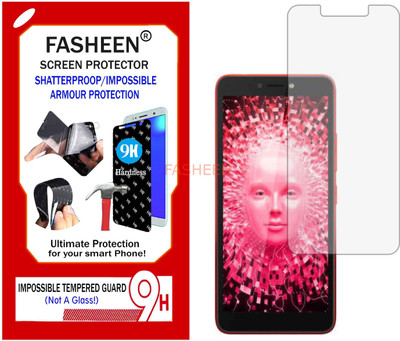 Fasheen Tempered Glass Guard for ITEL A46 (Flexible Shatterproof)(Pack of 1)