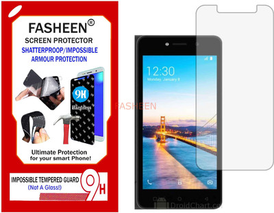 Fasheen Tempered Glass Guard for ITEL A15 (Flexible Shatterproof)(Pack of 1)