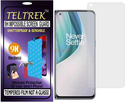 TELTREK Tempered Glass Guard for ONEPLUS N10 5G (Flexible Shatterproof)(Pack of 1)