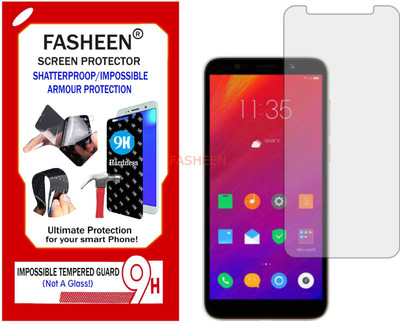 Fasheen Tempered Glass Guard for LENOVO A5 (Flexible Shatterproof)(Pack of 1)