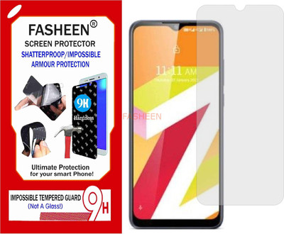 Fasheen Tempered Glass Guard for LAVA Z2S (Flexible Shatterproof)(Pack of 1)