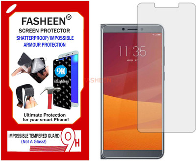 Fasheen Tempered Glass Guard for LENOVO K5 PLAY (Flexible Shatterproof)(Pack of 1)