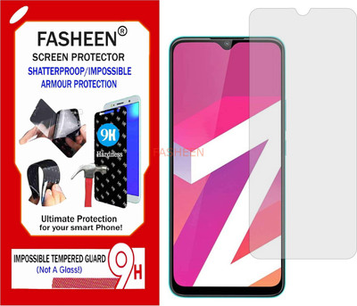 Fasheen Tempered Glass Guard for LAVA Z2 MAX (Flexible Shatterproof)(Pack of 1)