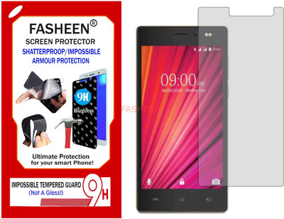 Fasheen Tempered Glass Guard for LAVA X17 (Flexible Shatterproof)(Pack of 1)