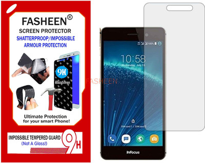 Fasheen Tempered Glass Guard for INFOCUS M808I (Flexible Shatterproof)(Pack of 1)