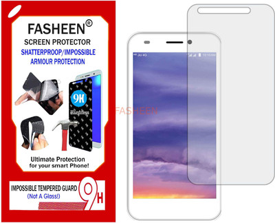 Fasheen Tempered Glass Guard for RELIANCE JIO LYF WIND 5 (Flexible Shatterproof)(Pack of 1)