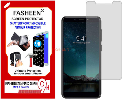 Fasheen Tempered Glass Guard for LAVA Z51 (Flexible Shatterproof)(Pack of 1)