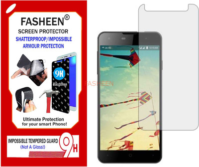 Fasheen Tempered Glass Guard for RELIANCE JIO LYF WIND 1 (Flexible Shatterproof)(Pack of 1)