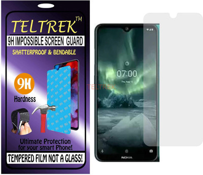 TELTREK Tempered Glass Guard for NOKIA X20 5G (Flexible Shatterproof)(Pack of 1)