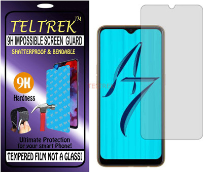 TELTREK Tempered Glass Guard for OPPO CPH1901 (A7) (Flexible Shatterproof)(Pack of 1)