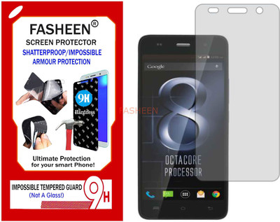 Fasheen Tempered Glass Guard for LAVA IRIS X8 (Flexible Shatterproof)(Pack of 1)