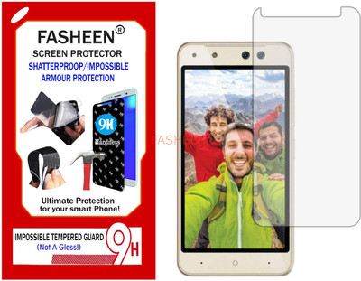 Fasheen Tempered Glass Guard for ITEL S21 (Flexible Shatterproof)(Pack of 1)