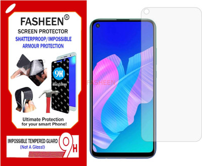 Fasheen Tempered Glass Guard for HUAWEI P40 LITE E (Flexible Shatterproof)(Pack of 1)