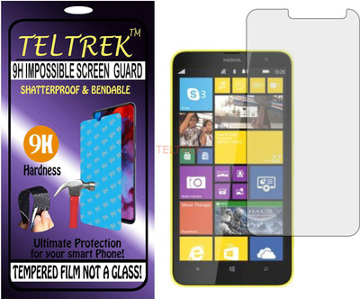 TELTREK Tempered Glass Guard for NOKIA LUMIA 1320 (Flexible Shatterproof)(Pack of 1)