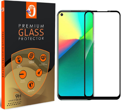 STP FEEL Edge To Edge Tempered Glass for Realme C11 2021 / Realme C21(Pack of 1)