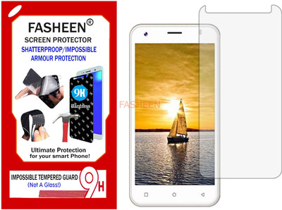 Fasheen Tempered Glass Guard for IVOOMI ME5 IV505 (Flexible Shatterproof)(Pack of 1)