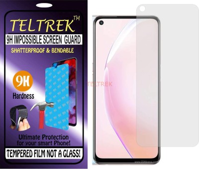 TELTREK Tempered Glass Guard for OPPO A93S 5G (Flexible Shatterproof)(Pack of 1)