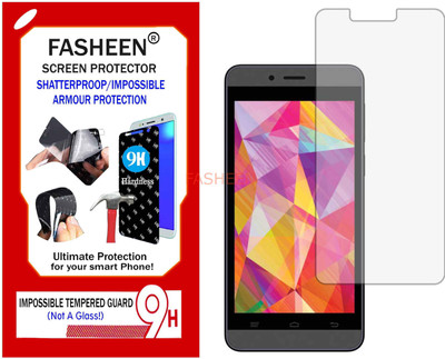 Fasheen Tempered Glass Guard for INTEX AQUA Q7 (Flexible Shatterproof)(Pack of 1)