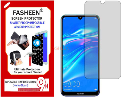 Fasheen Tempered Glass Guard for HUAWEI HONOR Y7 PRO 2019 (Flexible Shatterproof)(Pack of 1)