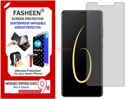 Fasheen Tempered Glass Guard for INFINIX NOTE 6 (Flexible Shatterproof)(Pack of 1)