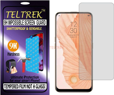 TELTREK Tempered Glass Guard for OPPO REALME X MASTER EDITION (Flexible Shatterproof)(Pack of 1)