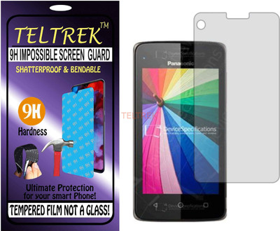 TELTREK Tempered Glass Guard for PANASONIC T44 LITE (Flexible Shatterproof)(Pack of 1)
