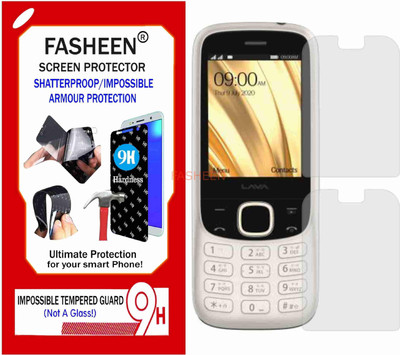 Fasheen Tempered Glass Guard for LAVA A7 2020 (Flexible Shatterproof)(Pack of 1)