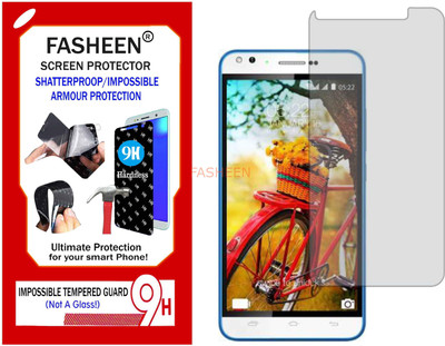 Fasheen Tempered Glass Guard for KARBONN MACH FIVE(Pack of 1)