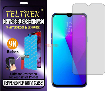 TELTREK Tempered Glass Guard for OPPO RMX 1827 (REALME 3I) (Flexible Shatterproof)(Pack of 1)