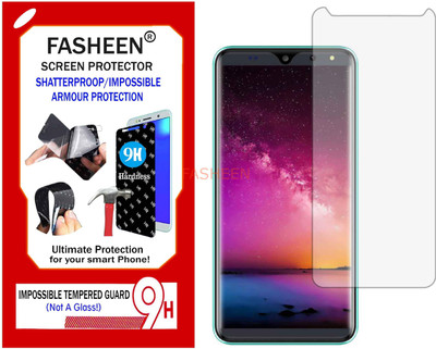 Fasheen Tempered Glass Guard for I KALL K4 PLUS (Flexible Shatterproof)(Pack of 1)