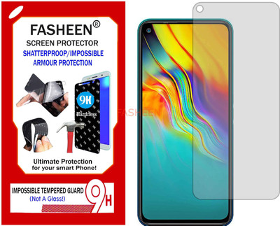 Fasheen Tempered Glass Guard for INFINIX HOT 9 (Flexible Shatterproof)(Pack of 1)