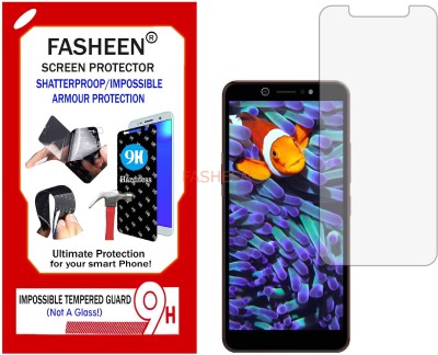 Fasheen Tempered Glass Guard for ITEL A44 PRO (Flexible Shatterproof)(Pack of 1)