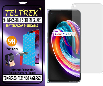 TELTREK Tempered Glass Guard for REALME Q3 PRO CARNIVAL (Flexible Shatterproof)(Pack of 1)