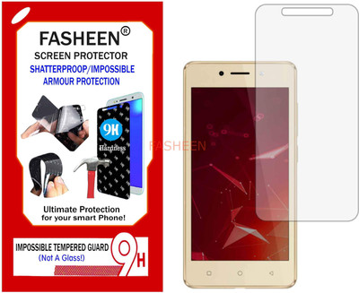 Fasheen Tempered Glass Guard for ITEL A41 (Flexible Shatterproof)(Pack of 1)