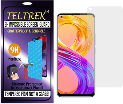 TELTREK Tempered Glass Guard for REALME RMX 3081 (Flexible Shatterproof)(Pack of 1)