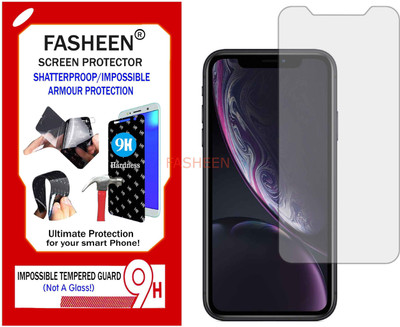 Fasheen Tempered Glass Guard for APPLE I PHONE XR (Flexible Shatterproof)(Pack of 1)