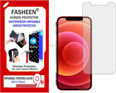 Fasheen Tempered Glass Guard for APPLE IPHONE 12 PRO (Flexible Shatterproof)(Pack of 1)