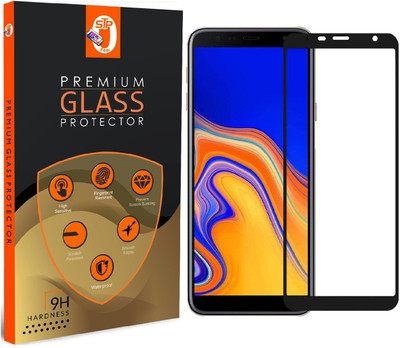 STP FEEL Edge To Edge Tempered Glass for Samsung Galaxy J4 Plus / Samsung Galaxy J6 Plus (2018)(Pack of 1)