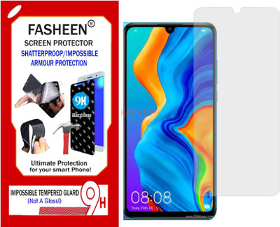 Fasheen Tempered Glass Guard for HUAWEI HONOR P30 NEW EDITION (Flexible Shatterproof)(Pack of 1)