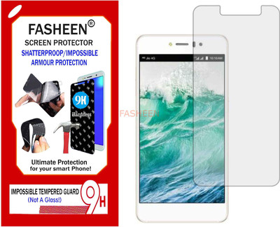 Fasheen Tempered Glass Guard for LYF WATER 8 (LS-5015) (Flexible Shatterproof)(Pack of 1)