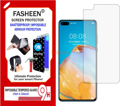 Fasheen Tempered Glass Guard for HUAWEI HONOR P40 4G (Flexible Shatterproof)(Pack of 1)