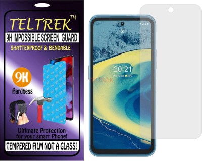 TELTREK Tempered Glass Guard for NOKIA XR20 5G (Flexible Shatterproof)(Pack of 1)