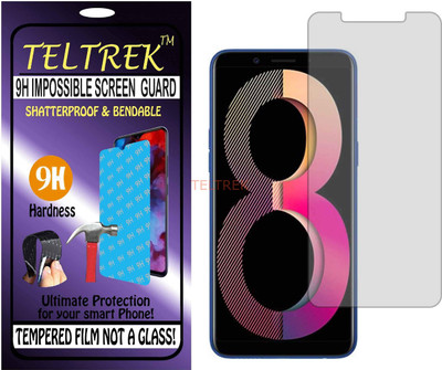 TELTREK Tempered Glass Guard for OPPO A83 PRO (Flexible Shatterproof)(Pack of 1)