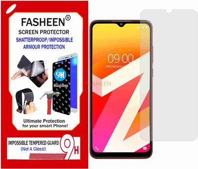 Fasheen Tempered Glass Guard for LAVA Z6 (Flexible Shatterproof)(Pack of 1)