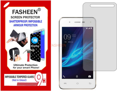 Fasheen Tempered Glass Guard for LAVA A44 (Flexible Shatterproof)(Pack of 1)