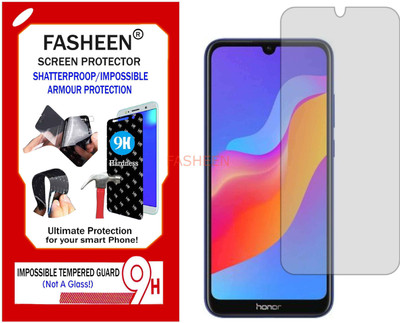 Fasheen Tempered Glass Guard for HONOR PLAY 8A (Flexible Shatterproof)(Pack of 1)