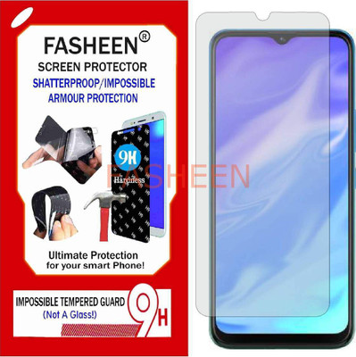 Fasheen Tempered Glass Guard for ITEL VISION 2S (Flexible Shatterproof)(Pack of 1)
